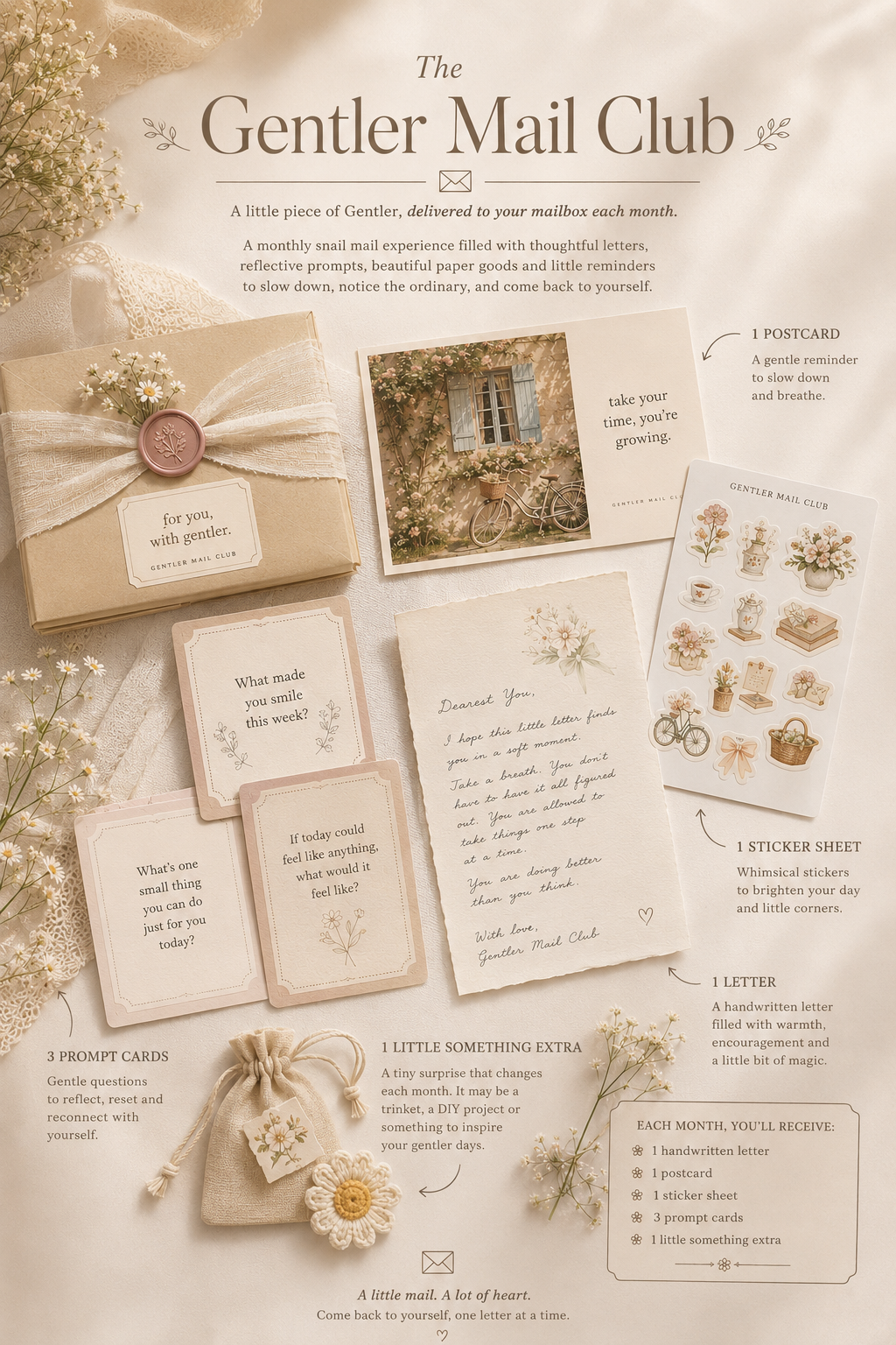 Gentler Monthly Mail Club