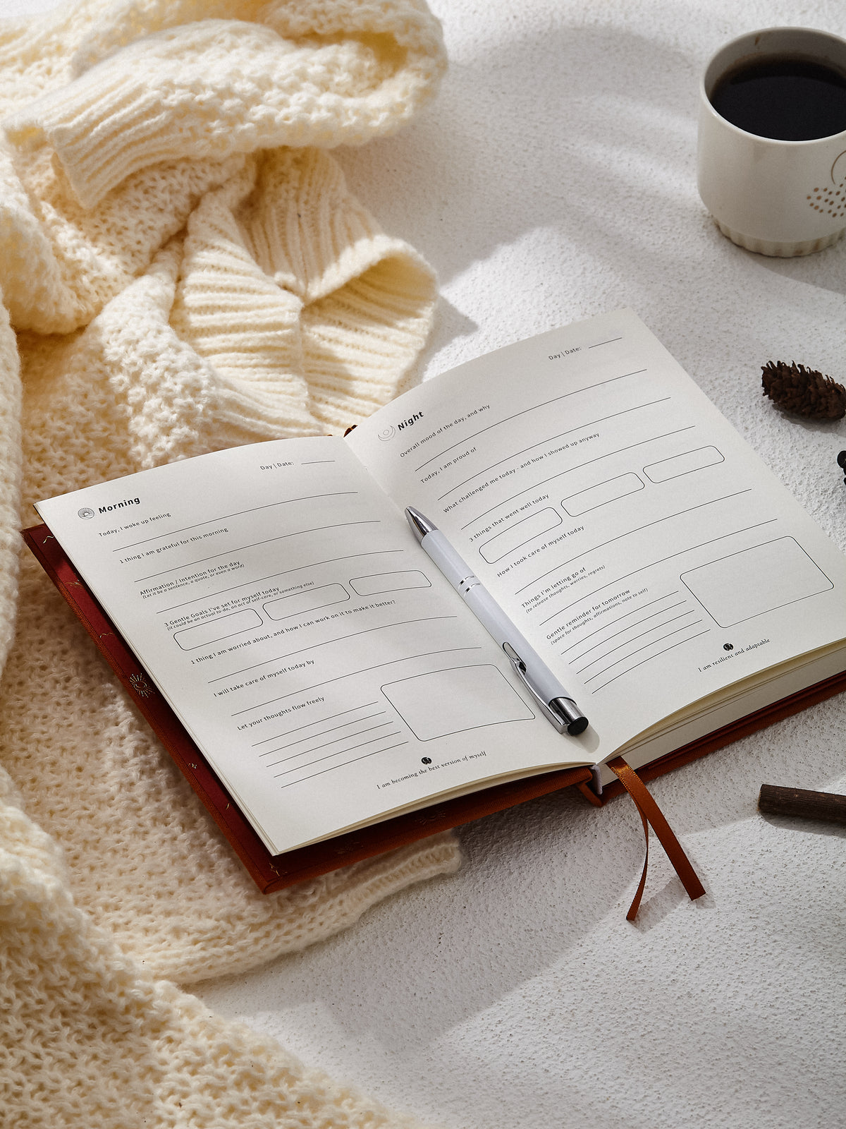The Mornight Journal: Warm Amber